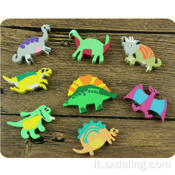 Cartoon Eraser Dinosaur Shape Eraser